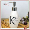 Ceramic bathroom design Lotion bottle